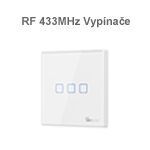 RF 433MHz Vypínače