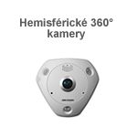 Hemisférické 360°kamery