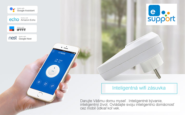 Smart S20 - inteligentná wifi zásuvka