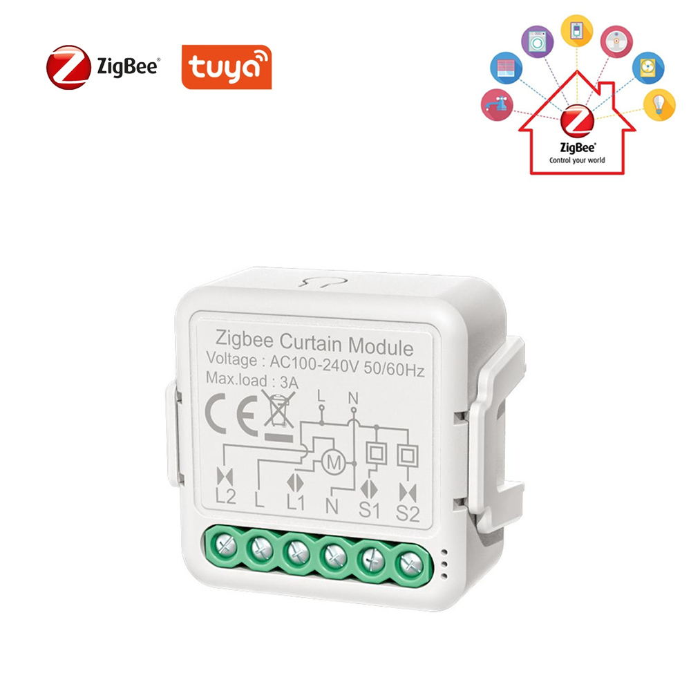 Mini ZigBee vypínač pre žalúzie/rolety