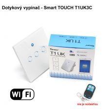 Dotykový vypínač Sonoff TOUCH T1UK3C