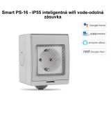 Smart PS-16 - IP55 inteligentná wifi vode-odolná zásuvka (eWelink)