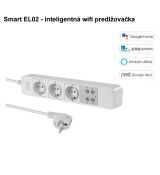 Smart EL02 - inteligentná wifi predlžovačka (eWelink)