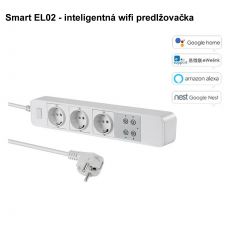 Smart EL02 - inteligentná wifi predlžovačka (eWelink)