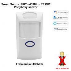 Sonoff PIR2 - 433MHz RF PIR Pohybový senzor