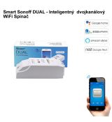 Smart Sonoff Dual - Inteligentný  dvojkanálový WiFi spínač