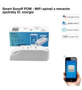 Smart Sonoff POW - WiFi Spínač s meraním spotreby El. energie