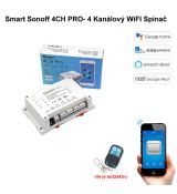 Smart Sonoff 4CH PRO - 4 Kanálový WiFI spínač