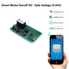 Smart Sonoff Modul SV - (5-24V) bezdrôtový prepínač WiFi (eWelink)