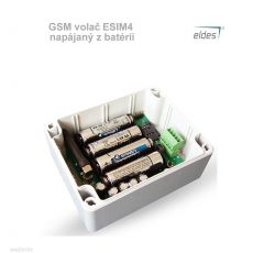 GSM volač ESIM4 napájaný z batérií