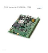 GSM ústredňa ESIM364 - PCB