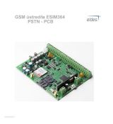 GSM ústredňa ESIM364 PSTN - PCB