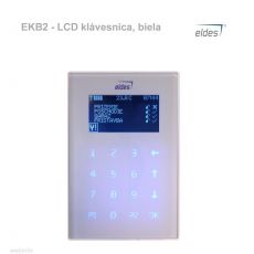 EKB2 - LCD klávesnica, biela
