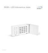 EKB3 - LED klávesnica, biela