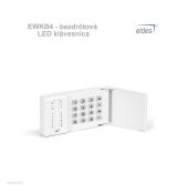EWKB4 - bezdrôtová LED klávesnica