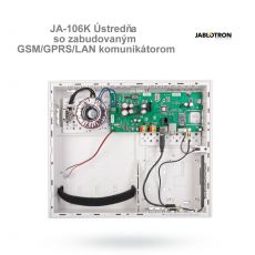 JA-107K Ústredňa so zabudovaným GSM/GPRS/LAN komunikátorom