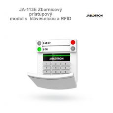 JA-113E Zbernicový prístupový modul s klávesnicou a RFID