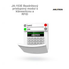 JA-153E Bezdrôtový prístupový modul s klávesnicou a RFID