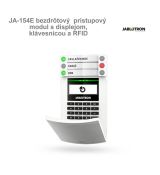 JA-154E prístupový bezdrôtový modul s displejom, klávesnicou a RFID