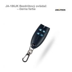 Jablotron JA-186JK Bezdrôtový ovládač – čierna farba