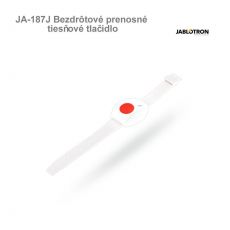 Jablotron JA-187J Bezdrôtové prenosné tiesňové tlačidlo