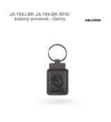 Jablotron JA-194-BK RFID kožený prívesok - čierny