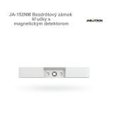 JA-152NM Bezdrôtový zámok kľučky s magnetickým detektorom