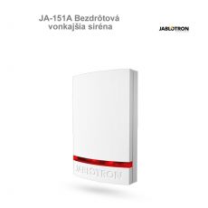 JA-151A Bezdrôtová vonkajšia siréna