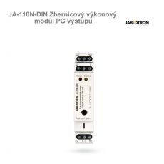 JA-110N-DIN Zbernicový výkonový modul PG výstupu