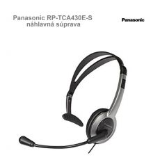 Panasonic RP-TCA430E-S náhlavná súprava