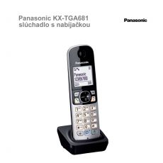 Panasonic KX-TGA681 slúchadlo s nabíjačkou