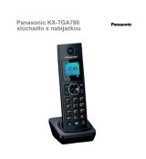 Panasonic KX-TGA786 slúchadlo s nabíjačkou