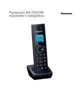 Panasonic KX-TGA786 slúchadlo s nabíjačkou