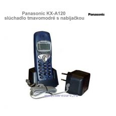 Panasonic KX-A120 slúchadlo tmavomodré s nabíjačkou