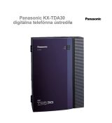 Panasonic KX-TDA30 digitálna telefónna ústredňa