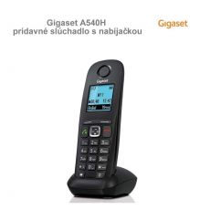 Gigaset A540H prídavné slúchadlo s nabíjačkou