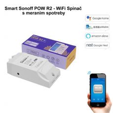 Smart Sonoff POW R2 - WiFi Spínač s meraním spotreby