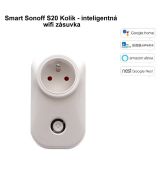 Smart Sonoff S20 Kolík - inteligentná wifi zásuvka