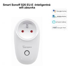 Smart Sonoff  S26 EU-E -Inteligentná wifi zásuvka