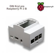 Krabička na DIN lištu pre RASPBERRY Pi 3 B