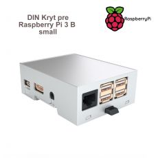 Krabička Small na DIN lištu pre RASPBERRY Pi 3 B