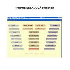 Program SKLADOVÁ evidencia
