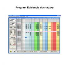 Program Evidencia dochádzky