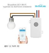 Broadlink SC1 Wi-Fi vypínač na diaľkové ovládanie