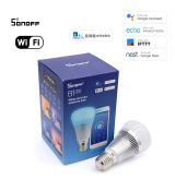 Smart Sonoff B1 - inteligentná wifi žiarovka RGB Silver (eWelink)