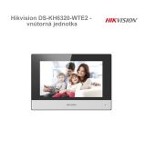 Hikvision DS-KH6320-WTE2 - vnútorná jednotka