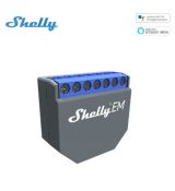 Shelly EM, meranie spotreby až 2x 120 A, 1 výstup