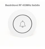 Bezdrôtové RF 433MHz tlačidlo