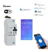 WiFi inteligentný Istič 1P 63A Elektromer R2