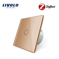 LIVOLO ZigBee bezdrôtový vypínač č.1 - zlatý VL-C701Z-13